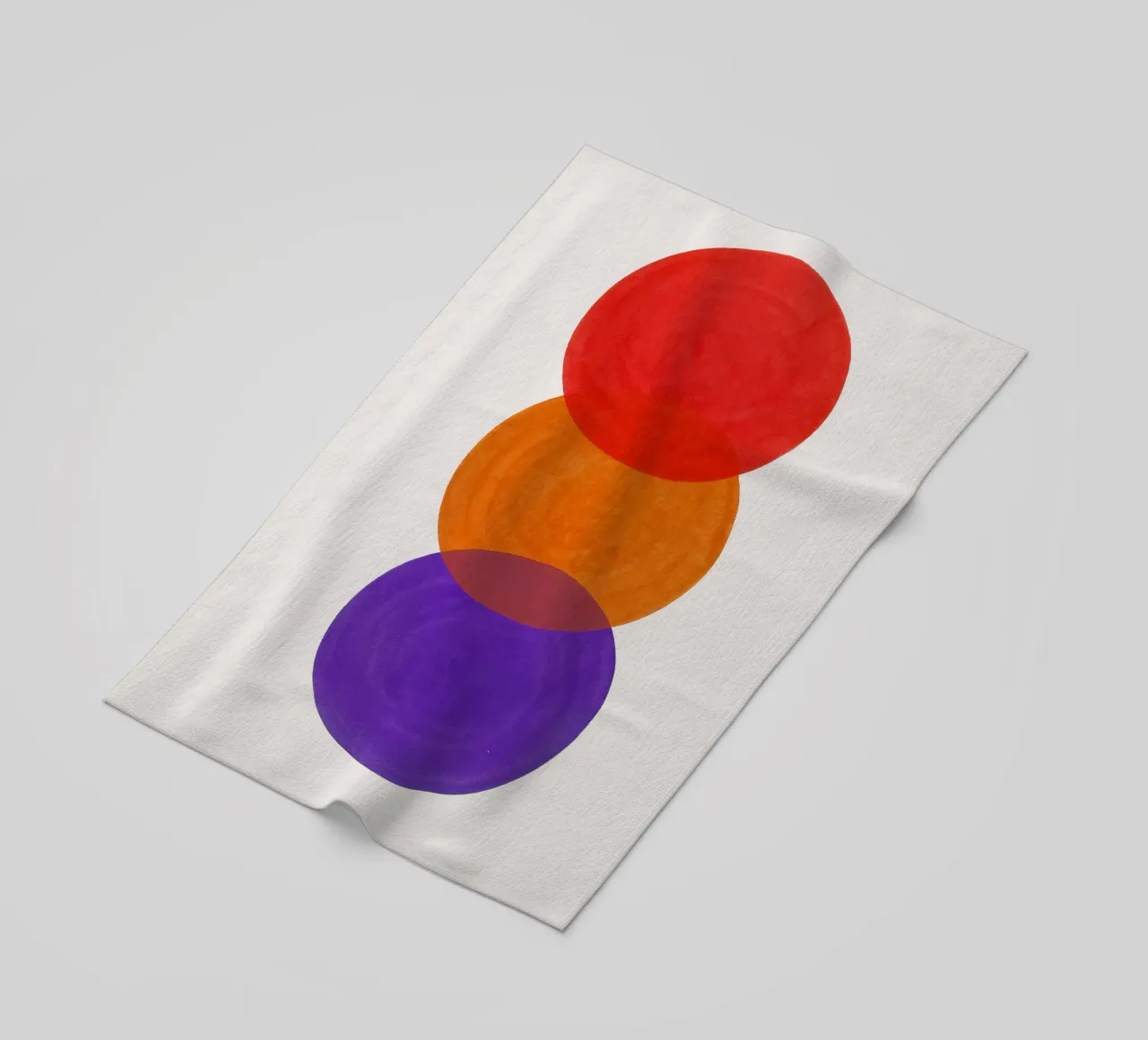 Vertical Spectrum - Flow Form Series beach towel by SMPLE