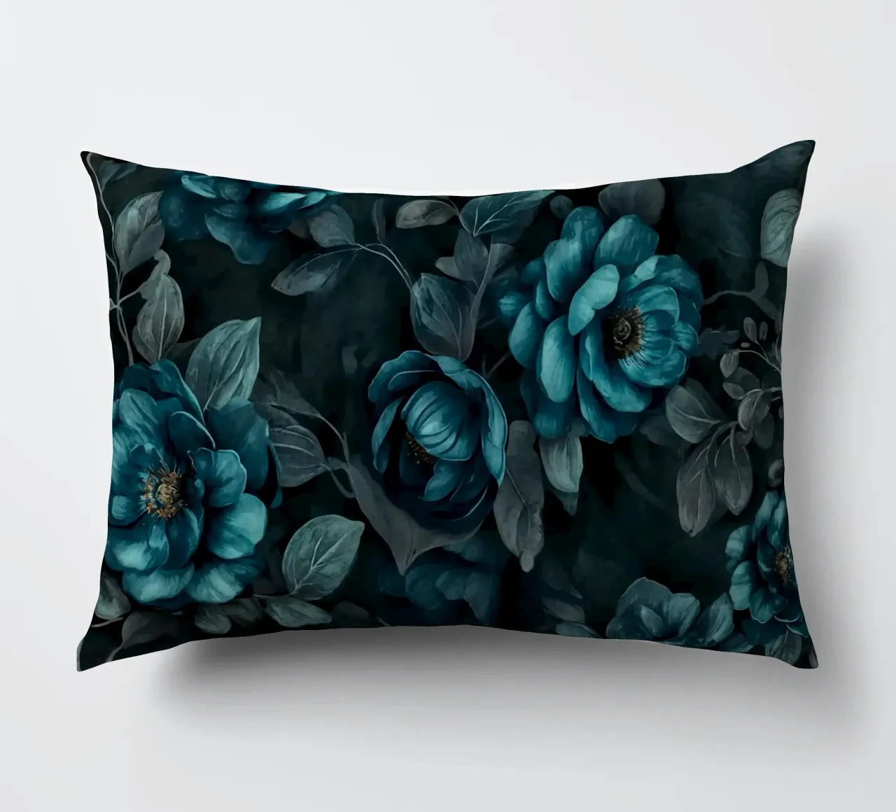 Barocco Eleganza lunatica Serenità dei fiori d'alzavola cuscino da Andrea Haase Floral Passion