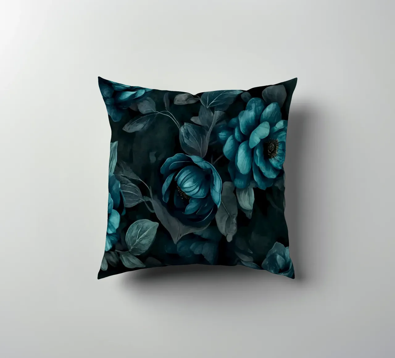 Barocco Eleganza lunatica Serenità dei fiori d'alzavola cuscino da Andrea Haase Floral Passion