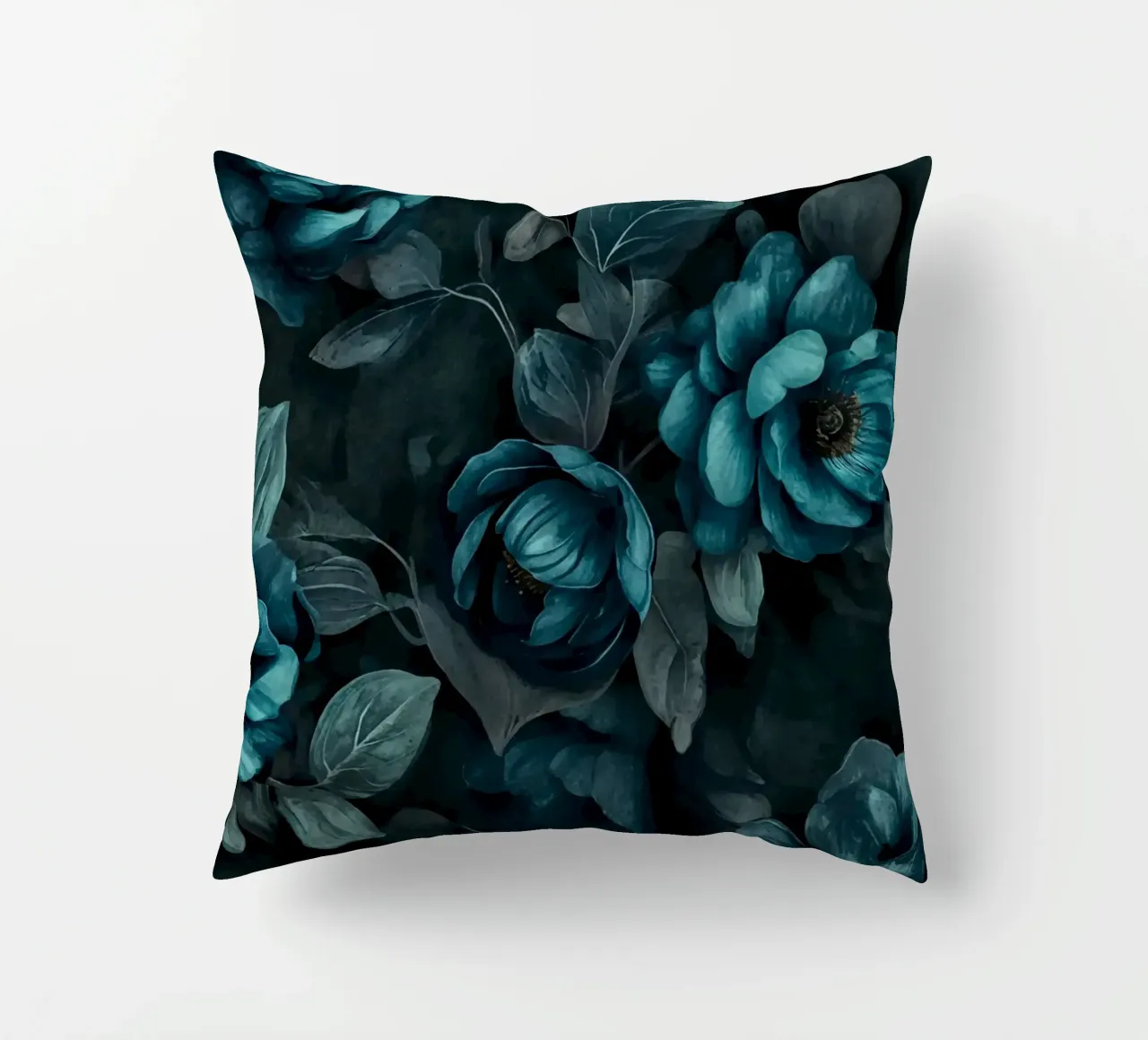 Barocco Eleganza lunatica Serenità dei fiori d'alzavola cuscino da Andrea Haase Floral Passion