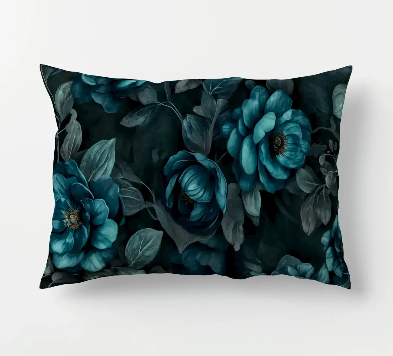 Barocco Eleganza lunatica Serenità dei fiori d'alzavola cuscino da Andrea Haase Floral Passion