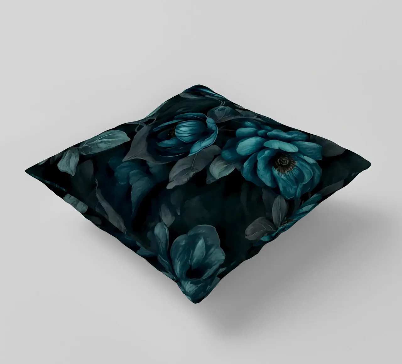 Barocco Eleganza lunatica Serenità dei fiori d'alzavola cuscino da Andrea Haase Floral Passion
