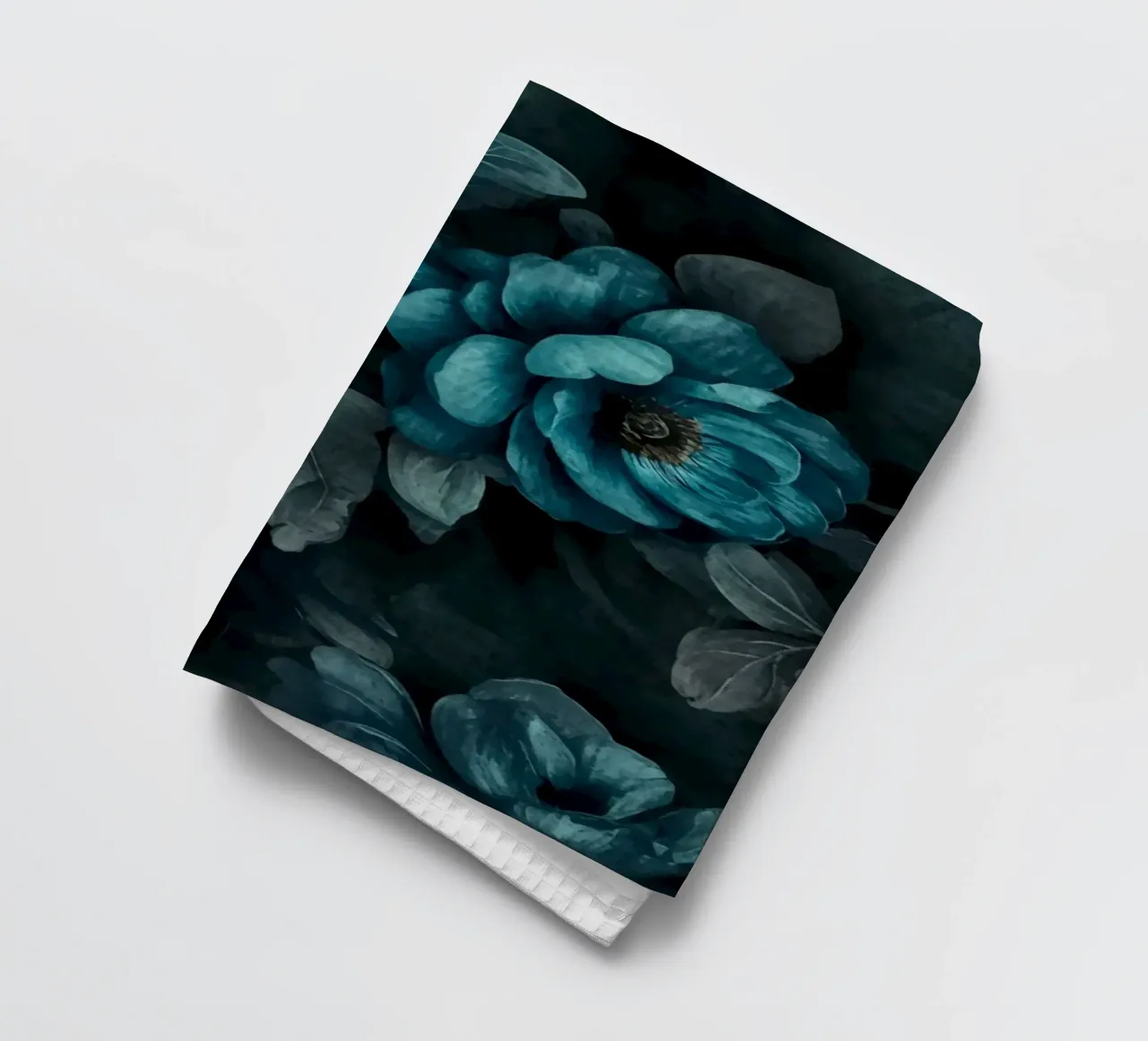 Barocco Eleganza lunatica Serenità dei fiori d'alzavola canovaccio da cucina da Andrea Haase Floral Passion