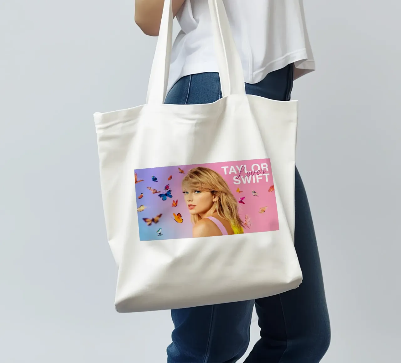 Amante Farfalla Swift borsa in juta da AARON
