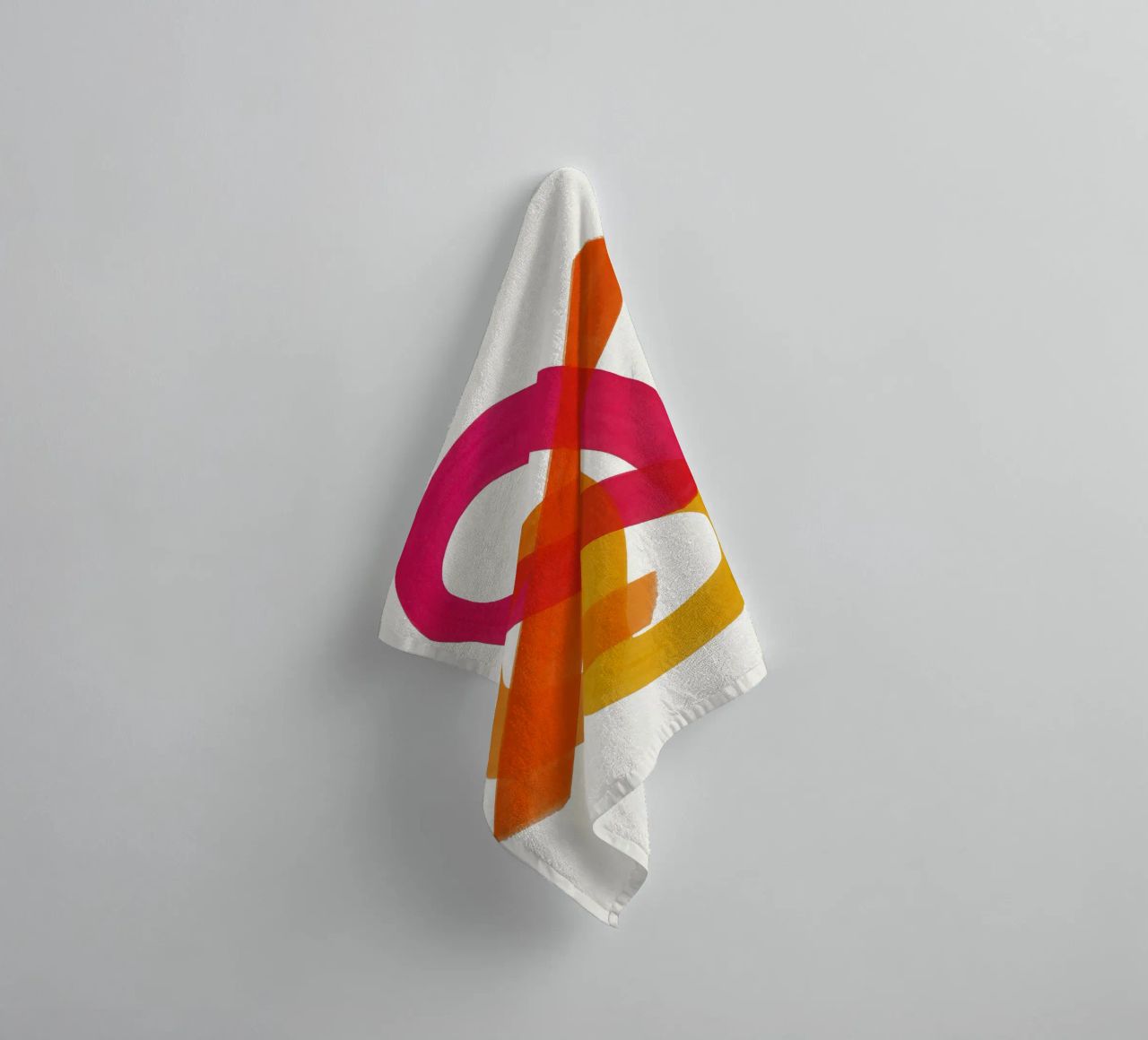 Color Twist - Flow Form Series towel by SMPLE