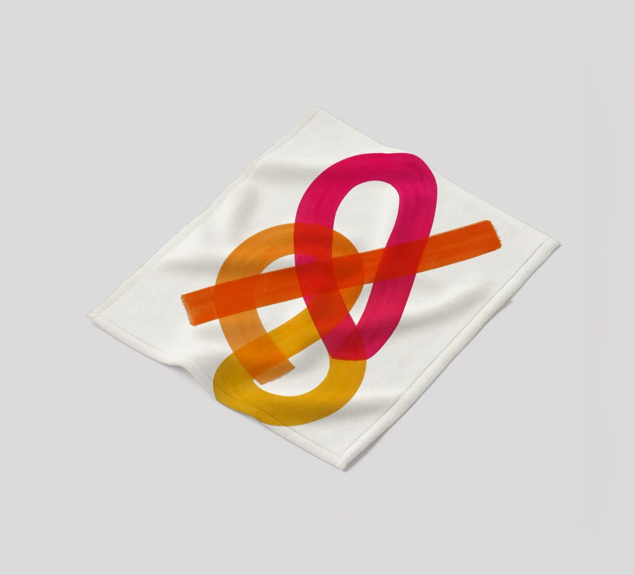Color Twist - Serie Flow Form coperta in pile da SMPLE