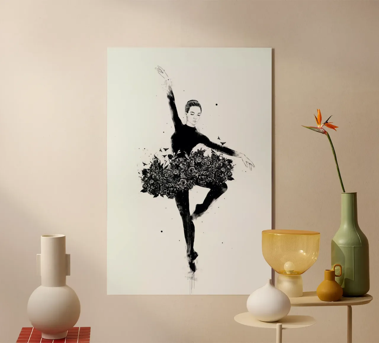 Floral dance plexiglass da Balazs Solti