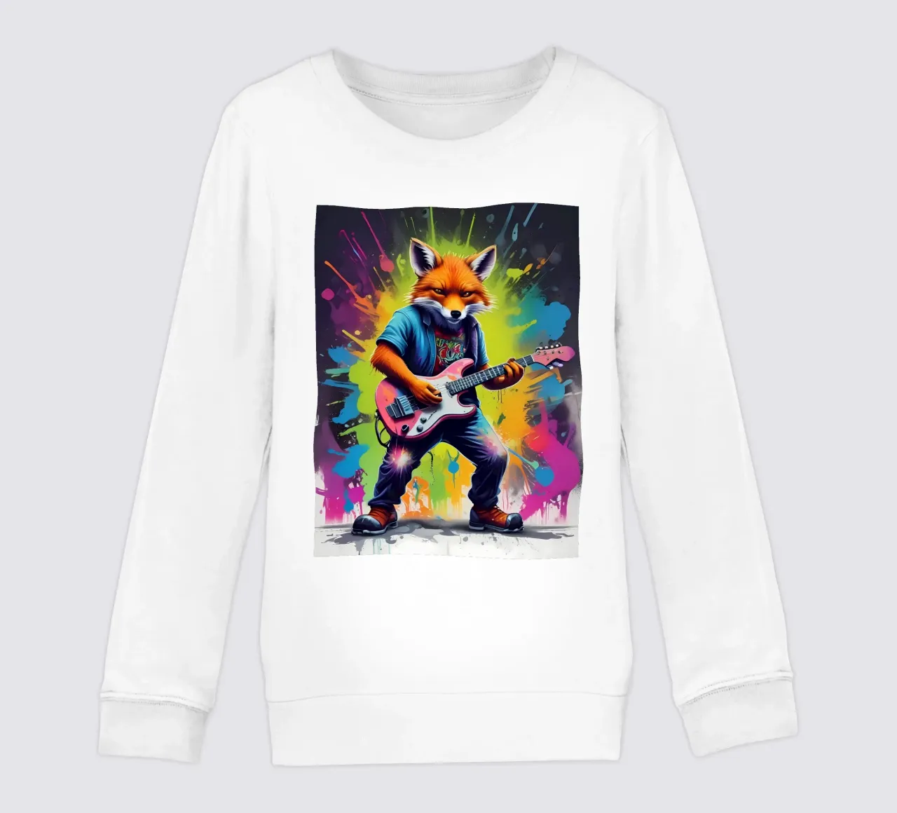 Foxy Solo guitar felpa bambino da MakArena