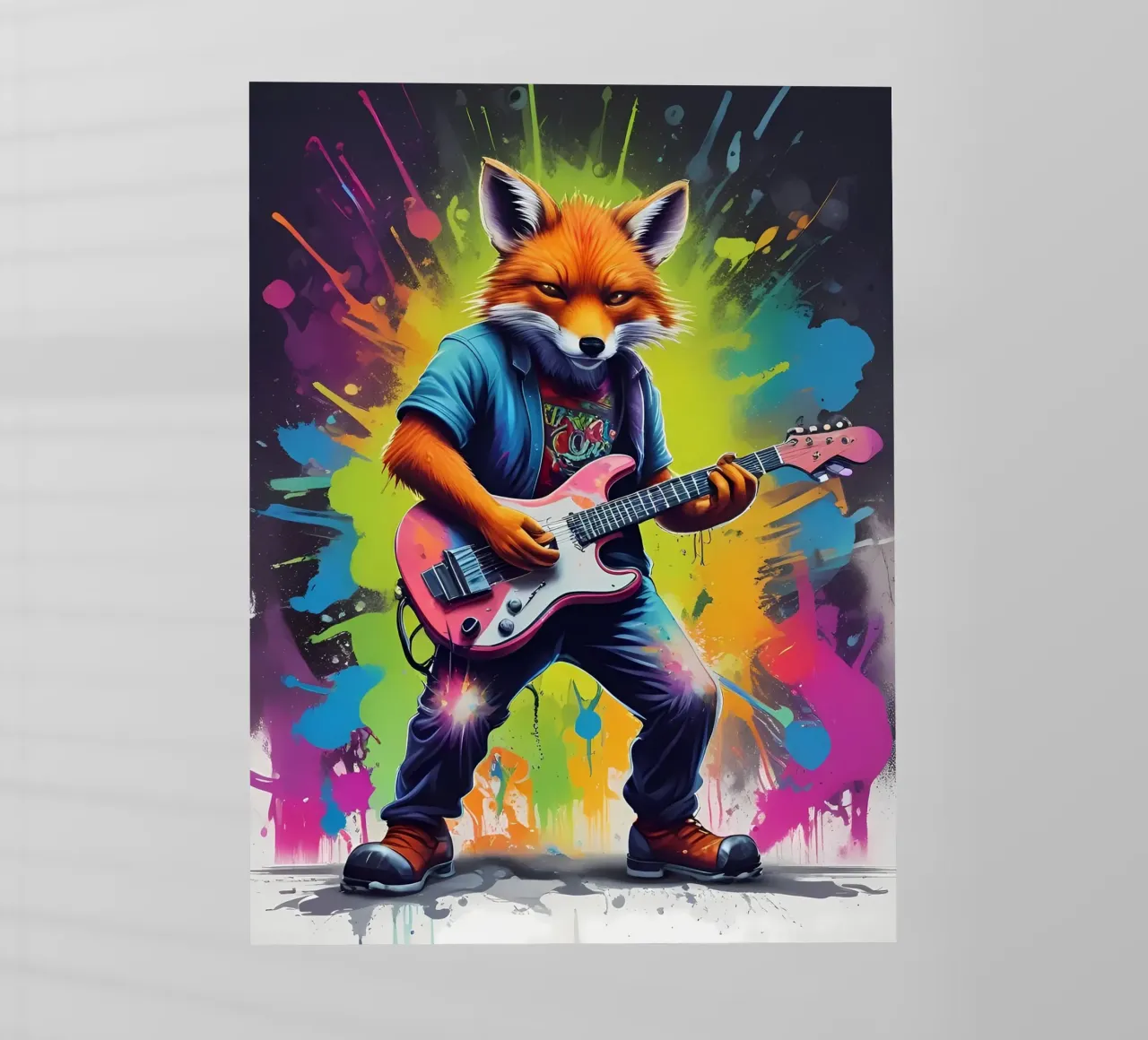 Foxy Solo guitar pellicola backlit da MakArena
