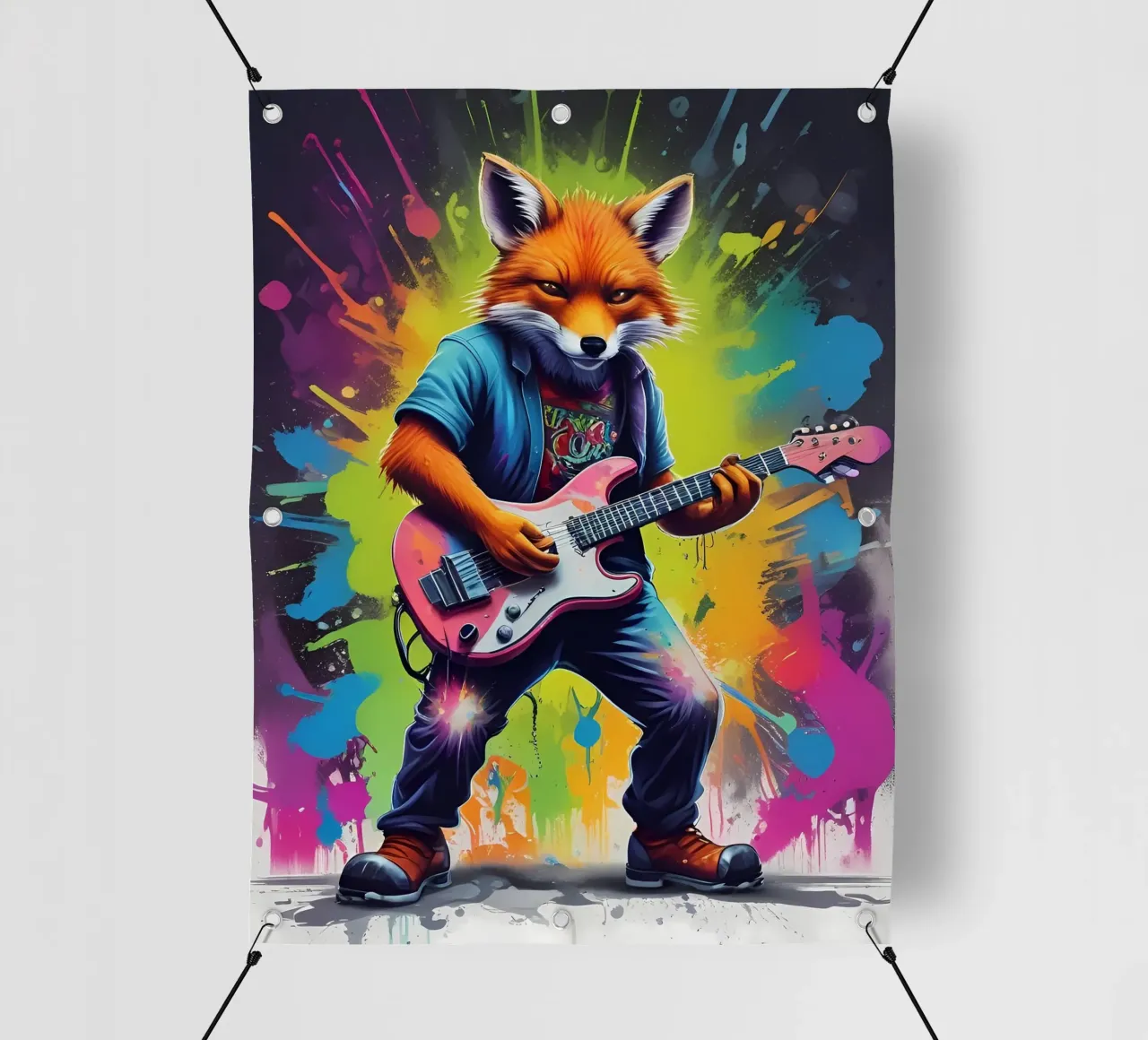 Foxy Solo guitar telo in pvc da MakArena