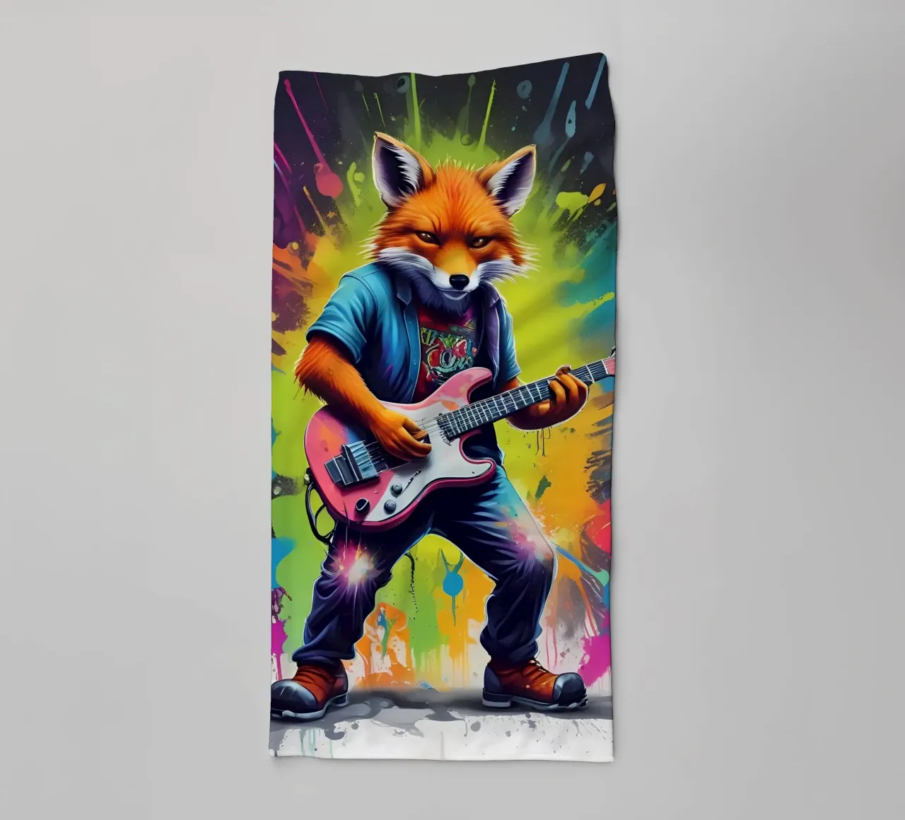 Foxy Solo guitar asciugamano da bagno da MakArena