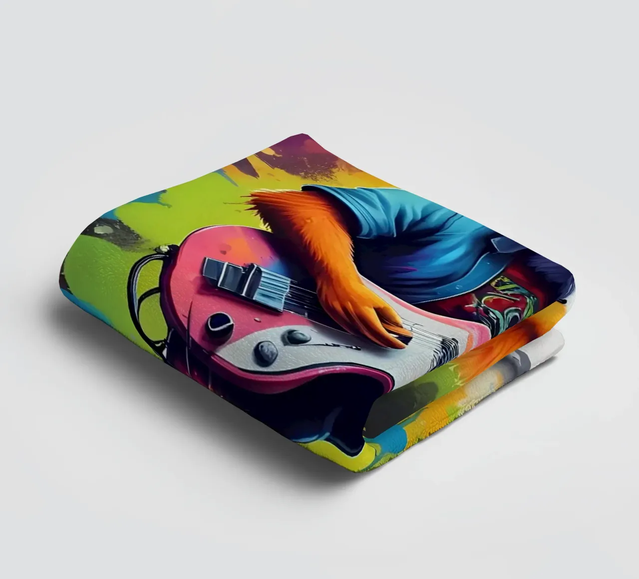 Foxy Solo guitar asciugamano da bagno da MakArena