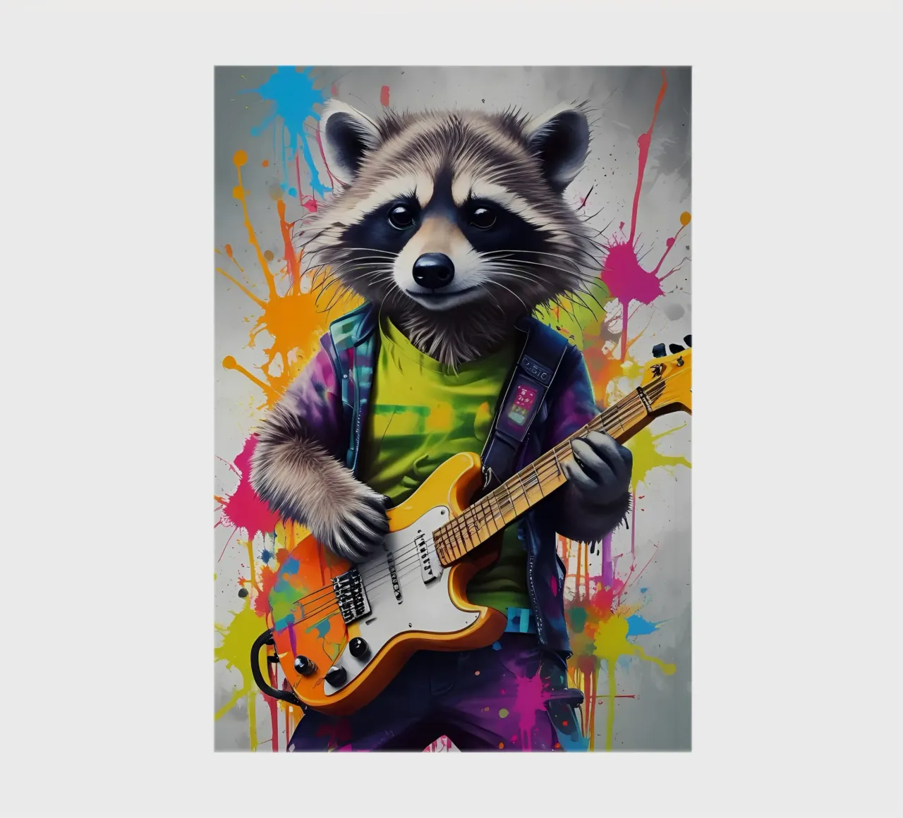 Rockcoon Vibes notebook by MakArena