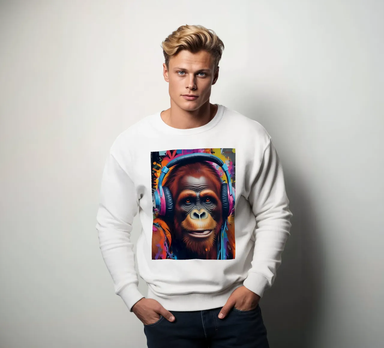 Orangutan Groovy felpa da MakArena