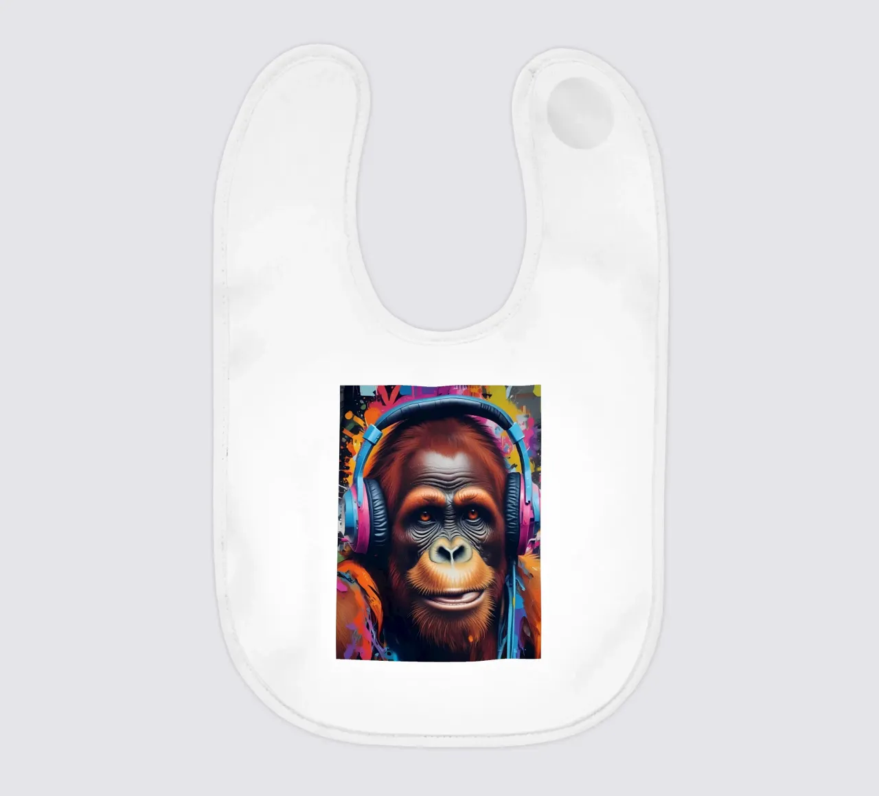 Orangutan Groovy bavaglino da MakArena