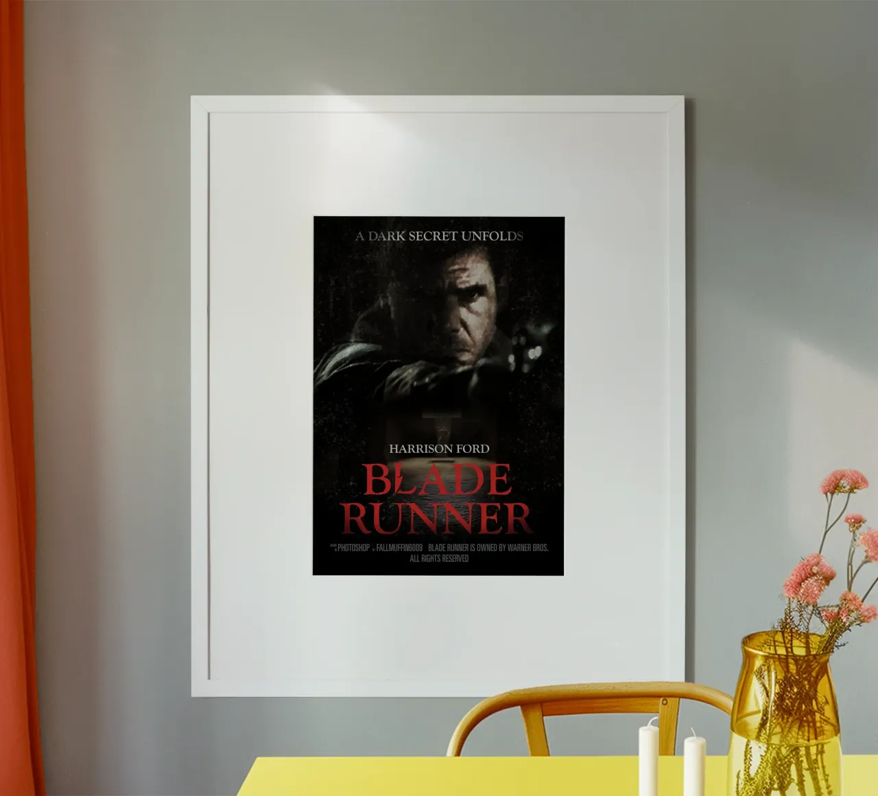 Blade Runner poster con telaio in plastica da 🎞 The Movie Wall