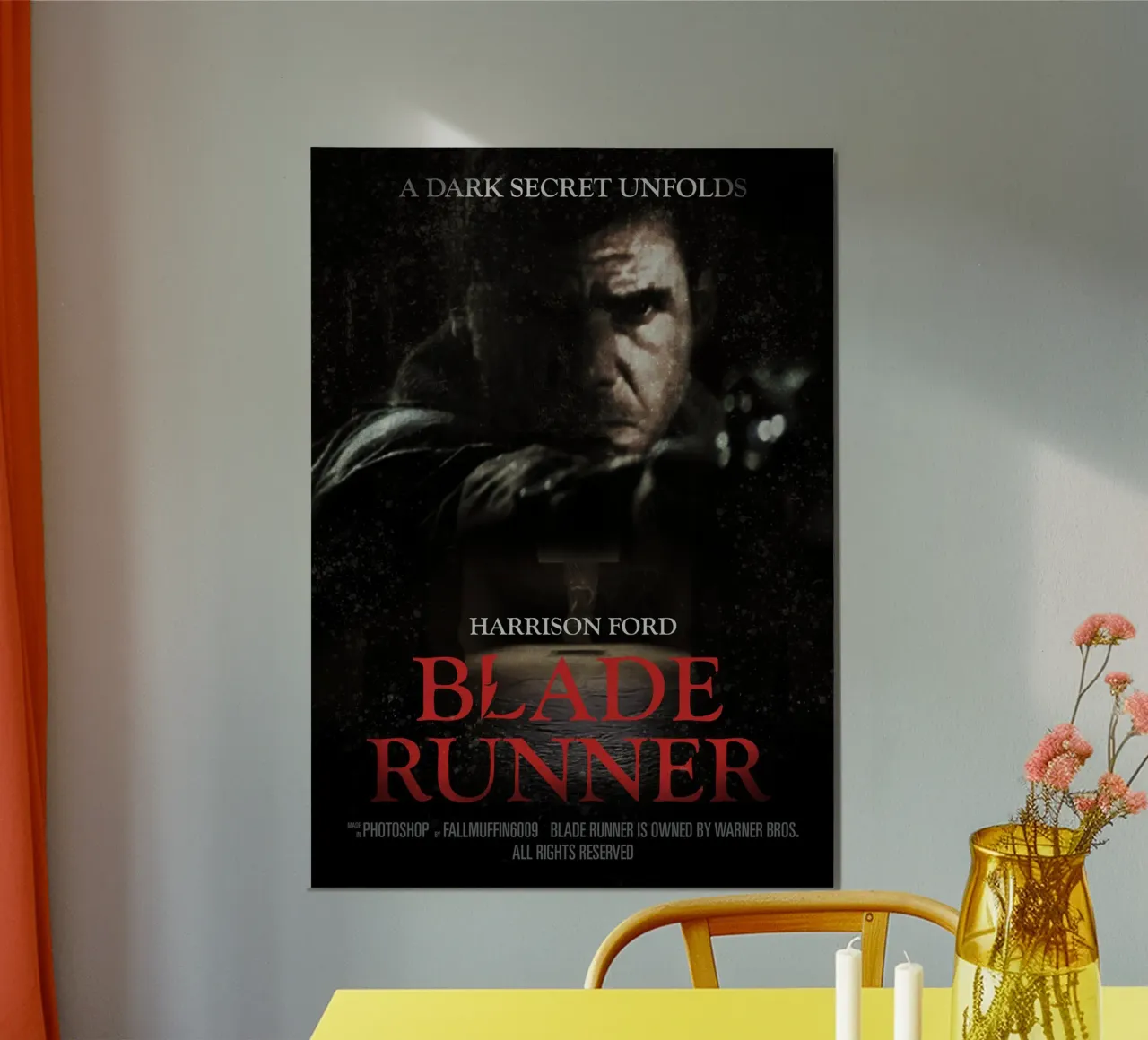 Blade Runner poster con telaio in plastica da 🎞 The Movie Wall