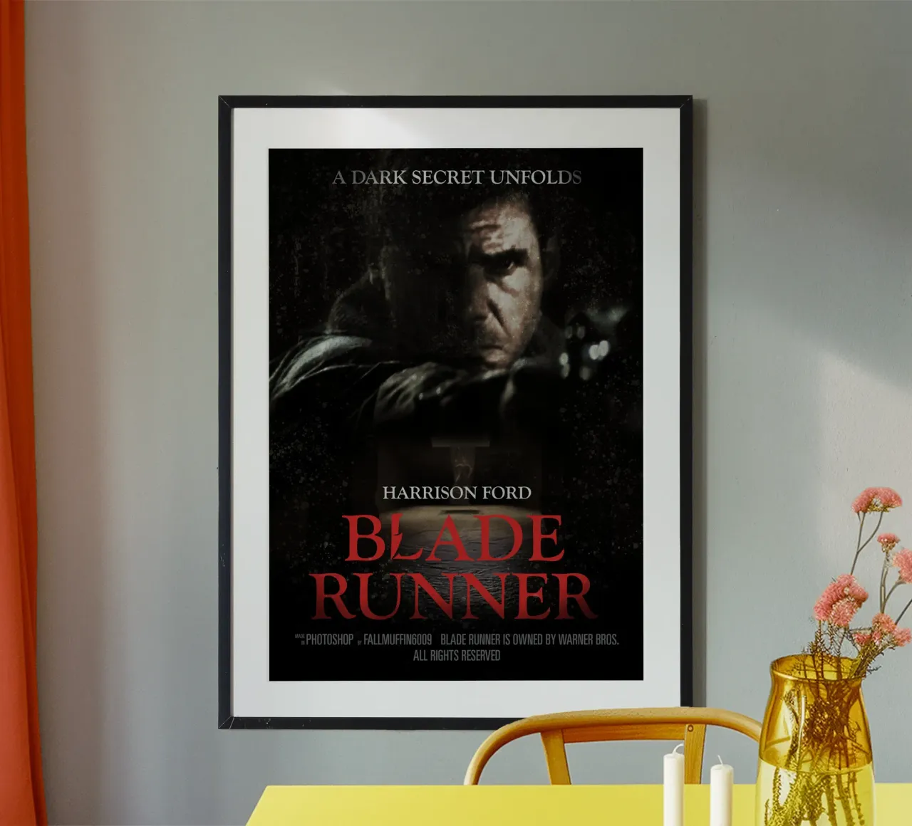 Blade Runner poster con telaio in plastica da 🎞 The Movie Wall