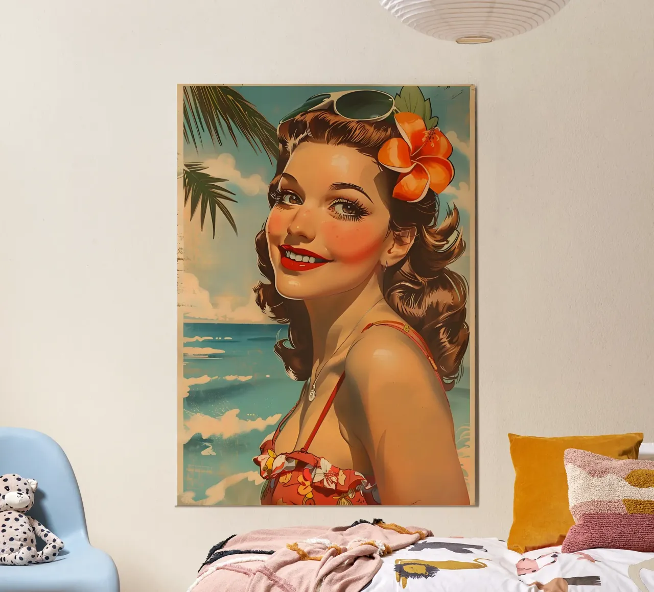 Pin-Up Revival alluminio dibond da Artful Muse