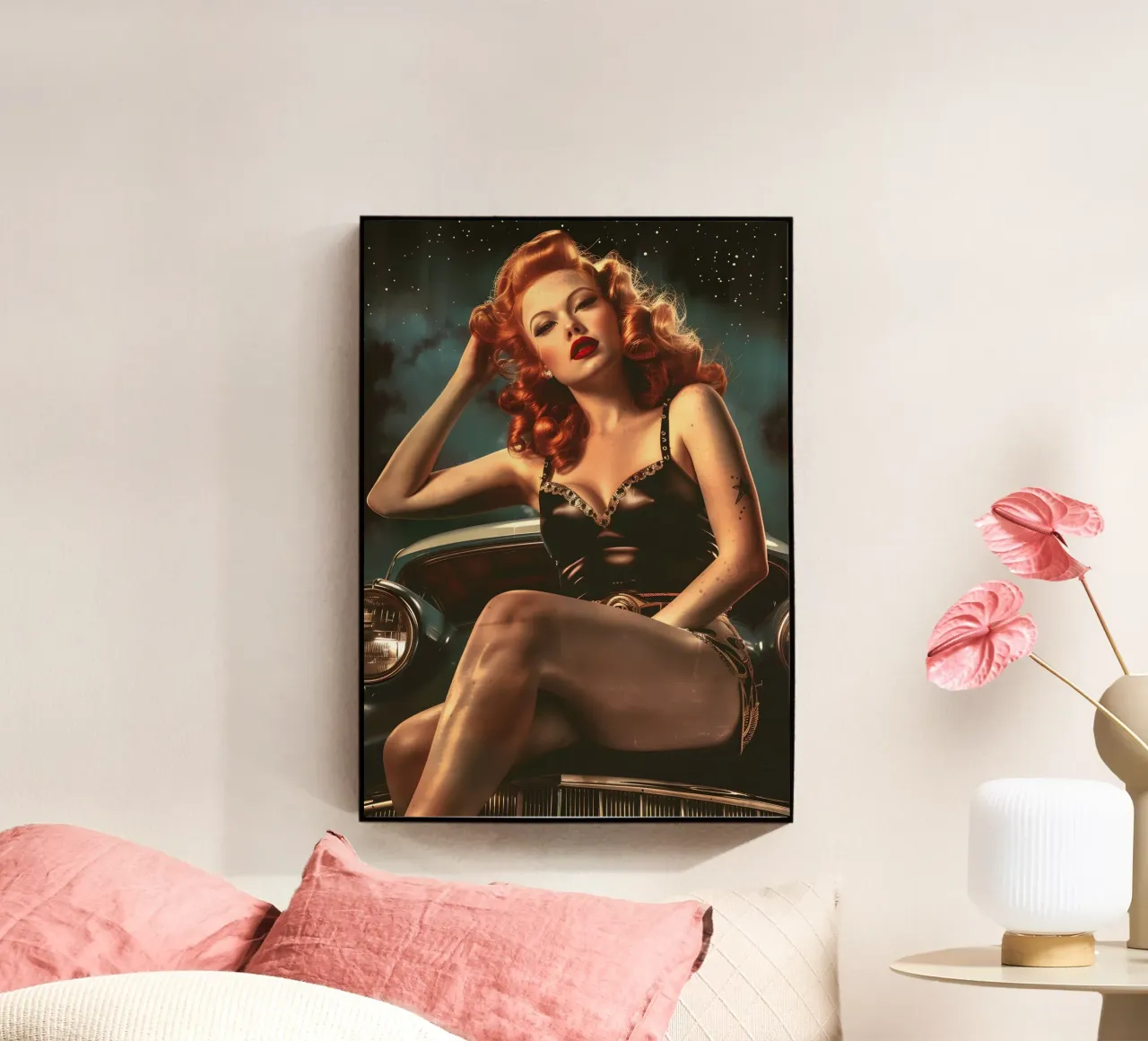 Pin-Up Revival plexiglass da Artful Muse