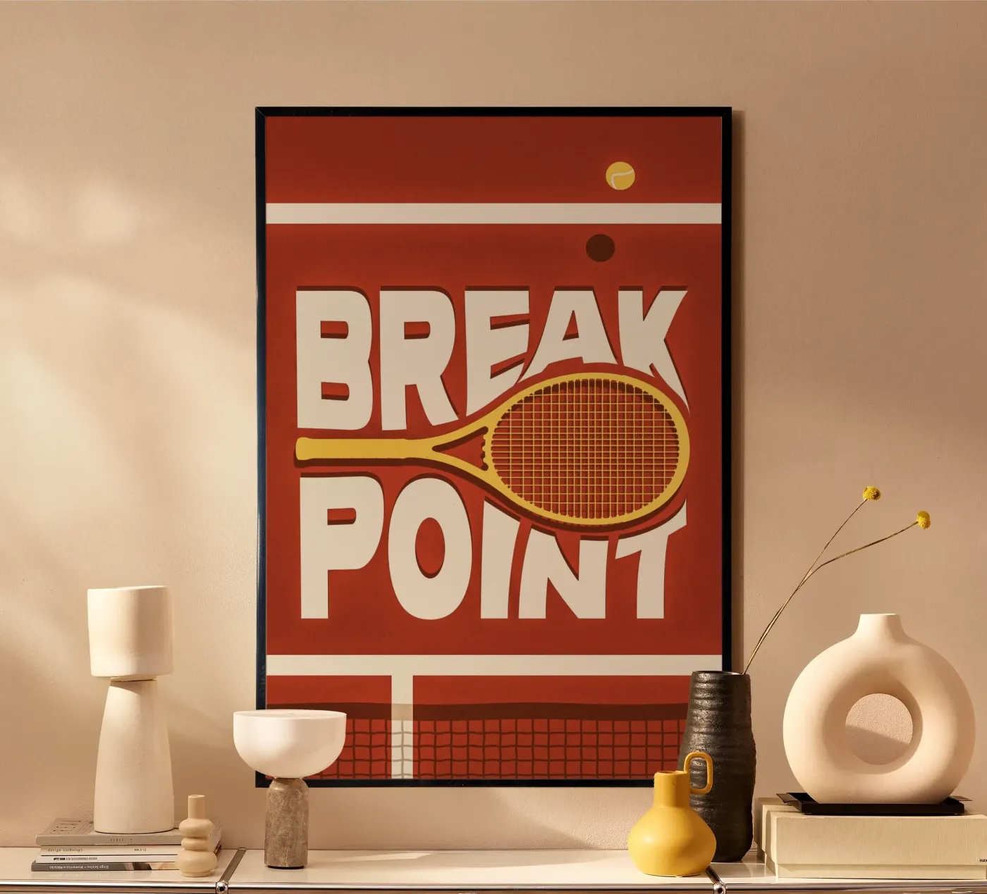 Breakpoint - Tennis poster da athlete.art