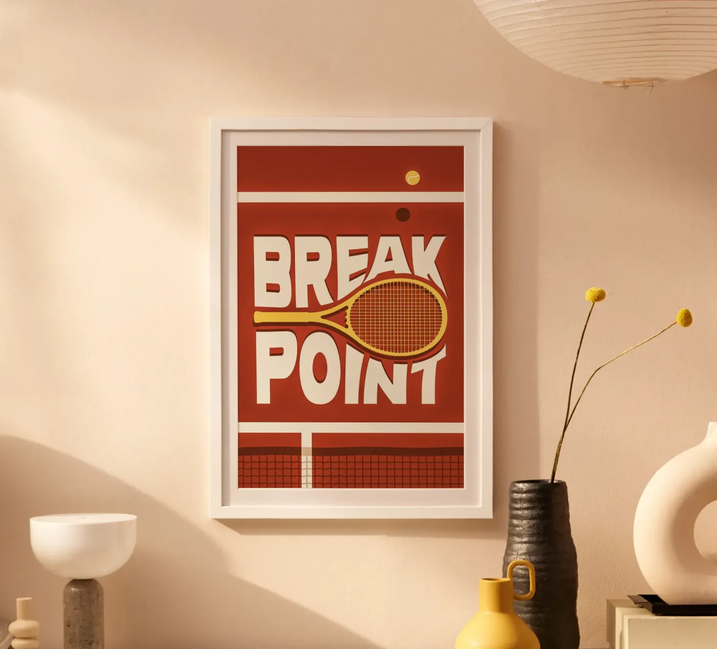 Breakpoint - Tennis poster da athlete.art