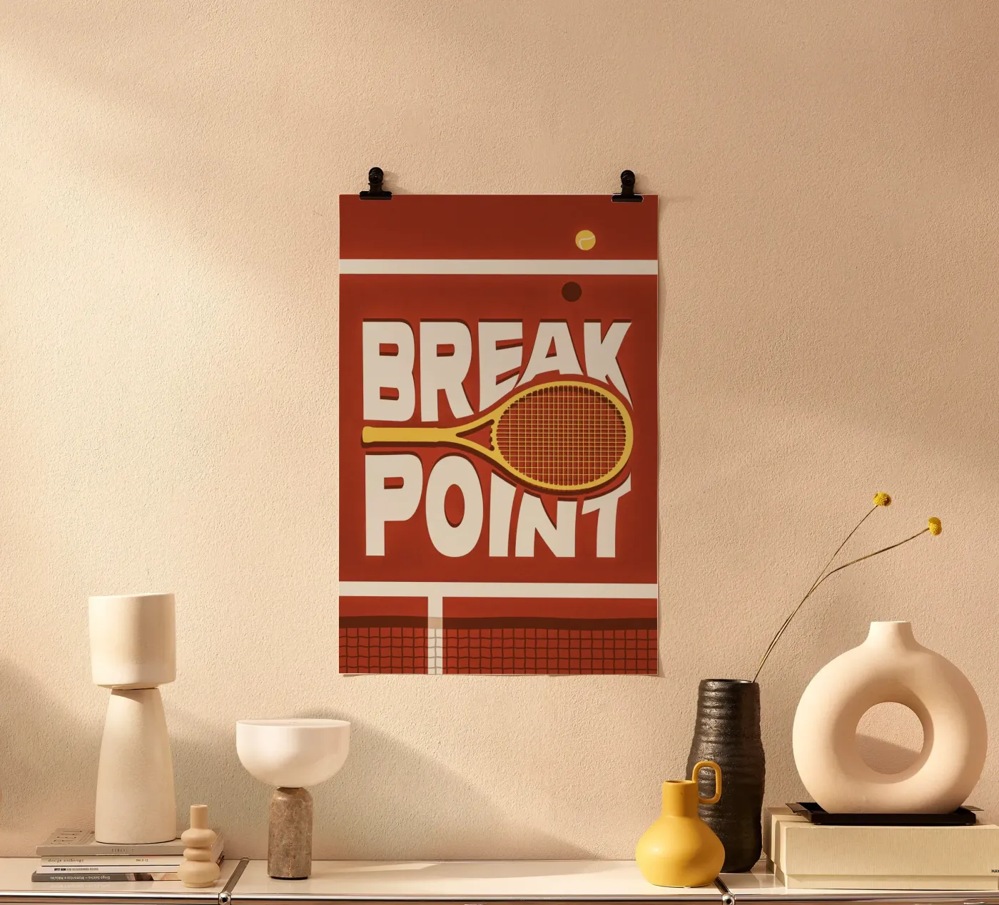 Breakpoint - Tennis poster da athlete.art