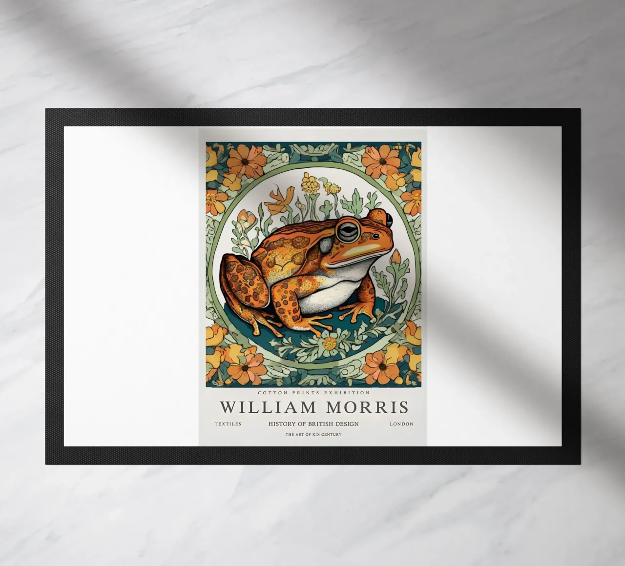 rana nei fiori selvatici william morris zerbino da komo store