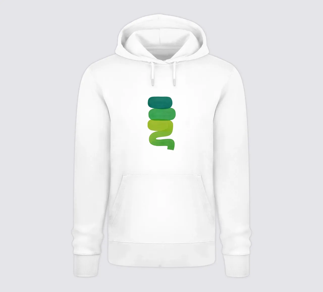 Organic Layers - Flow Form Series hoodie by SMPLE