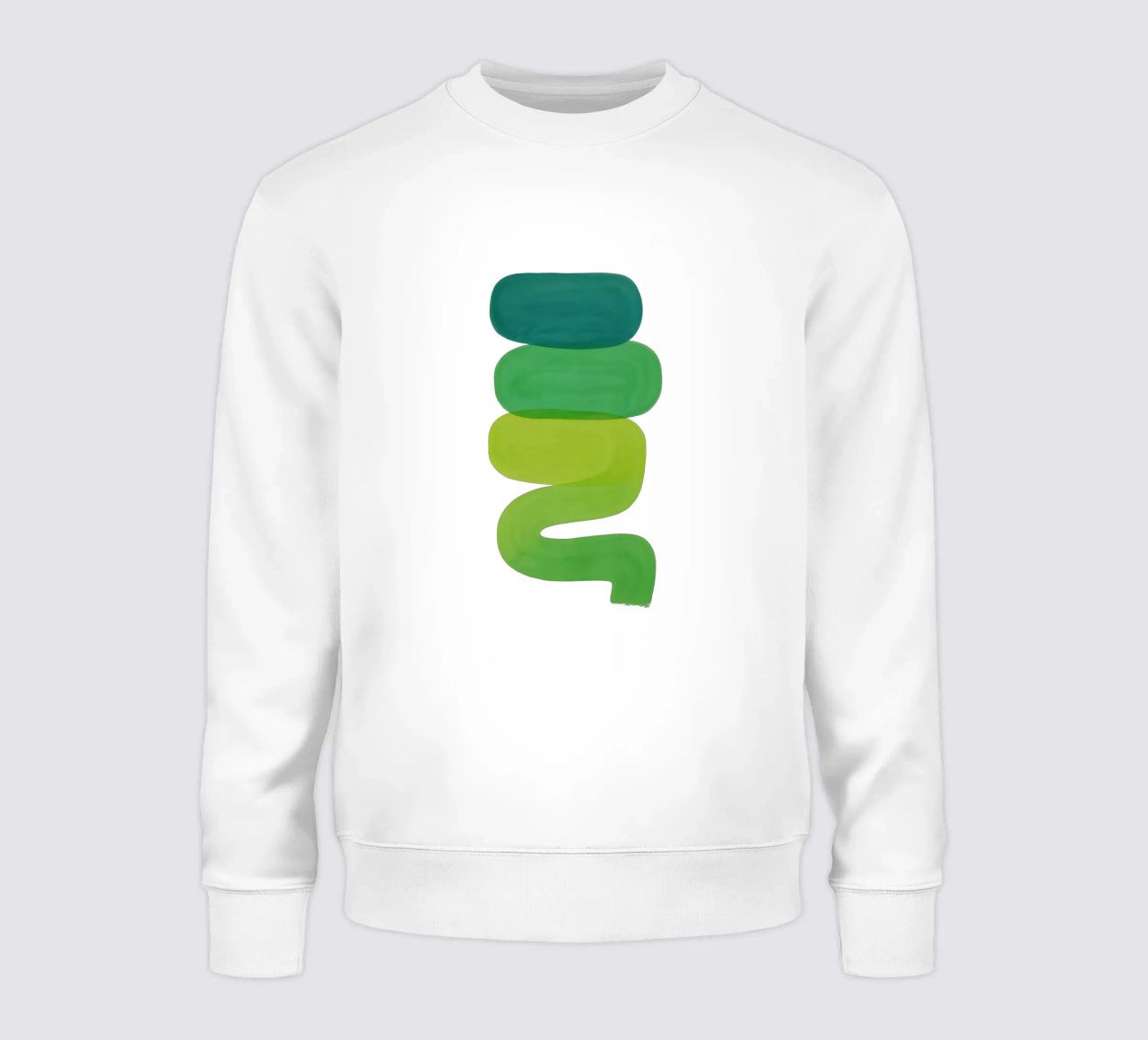 Organic Layers - Flow Form Series felpa da SMPLE