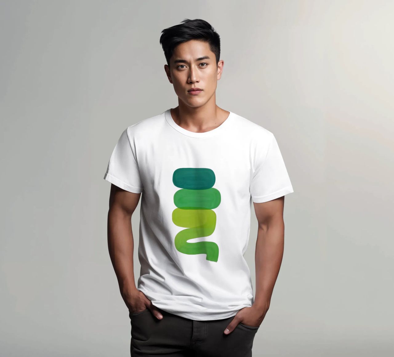 Organic Layers - Flow Form Series t-shirt da SMPLE