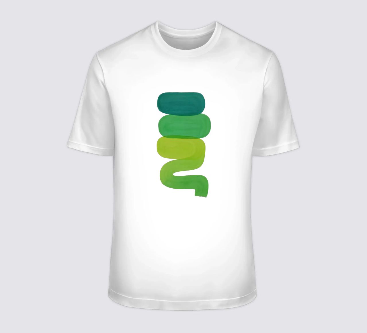 Organic Layers - Flow Form Series t-shirt da SMPLE