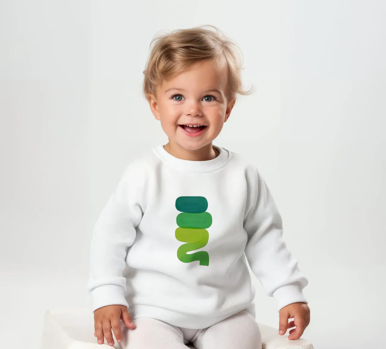 Organic Layers - Flow Form Series baby sweatshirt van SMPLE