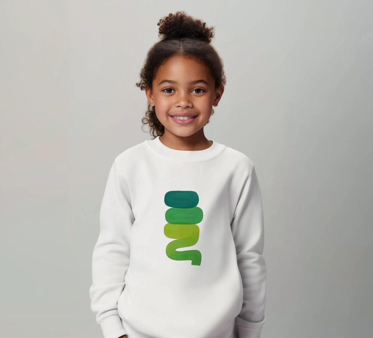 Organic Layers - Flow Form Series felpa bambino da SMPLE