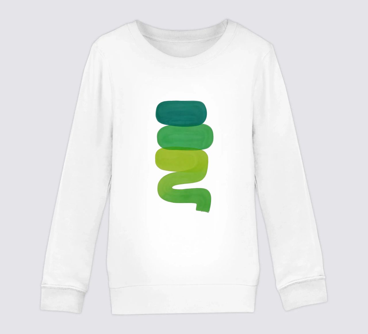 Organic Layers - Flow Form Series felpa bambino da SMPLE