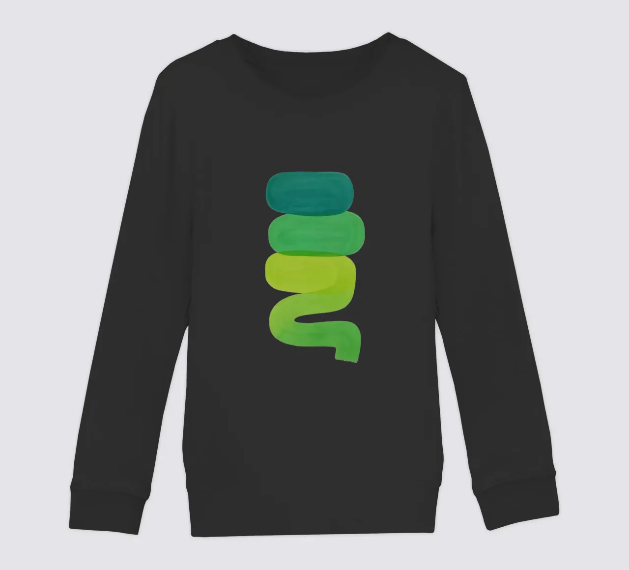 Organic Layers - Flow Form Series felpa bambino da SMPLE