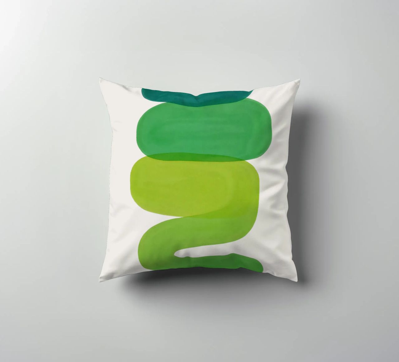 Organic Layers - Flow Form Series decorative cushion by SMPLE