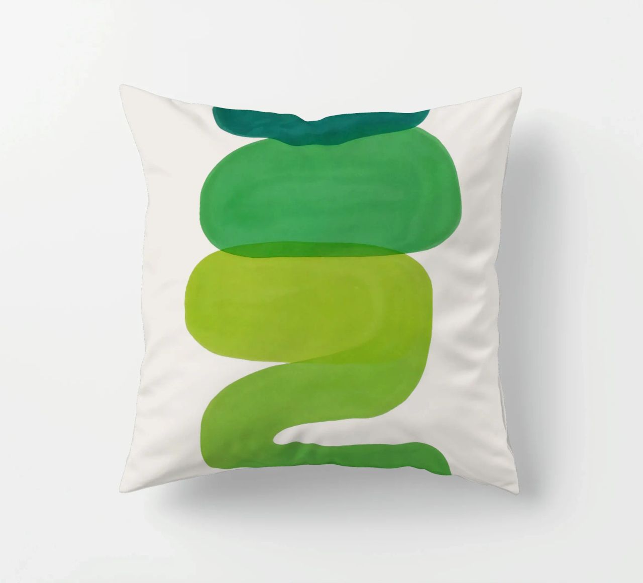Organic Layers - Flow Form Series decorative cushion by SMPLE
