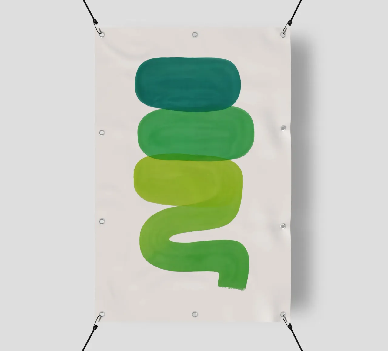 Organic Layers - Flow Form Series telo in pvc da SMPLE