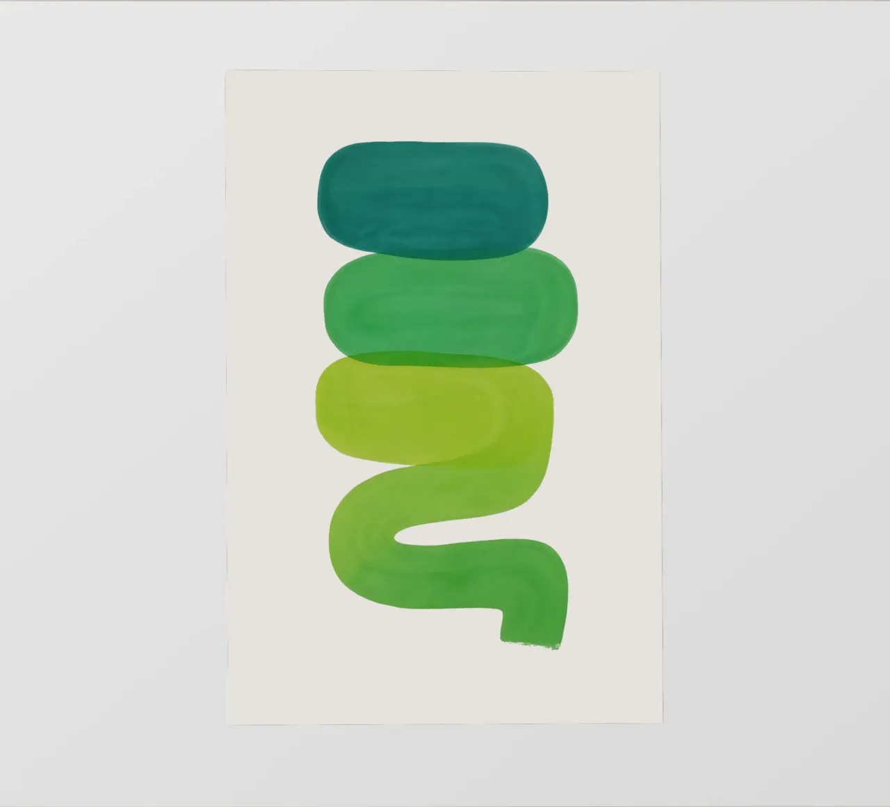 Organic Layers - Flow Form Series telo in pvc da SMPLE