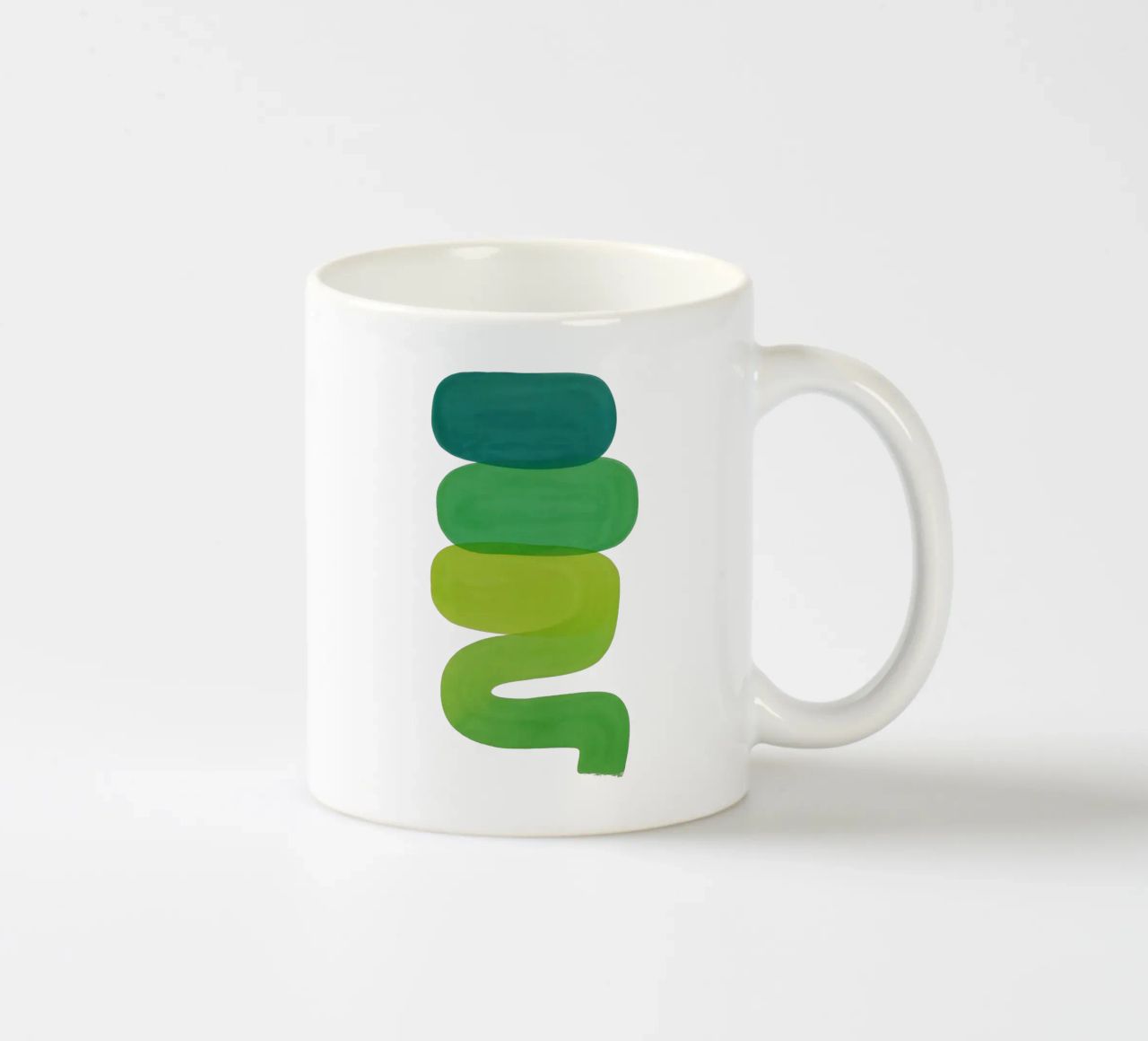Organic Layers - Flow Form Series tazza in ceramica da SMPLE
