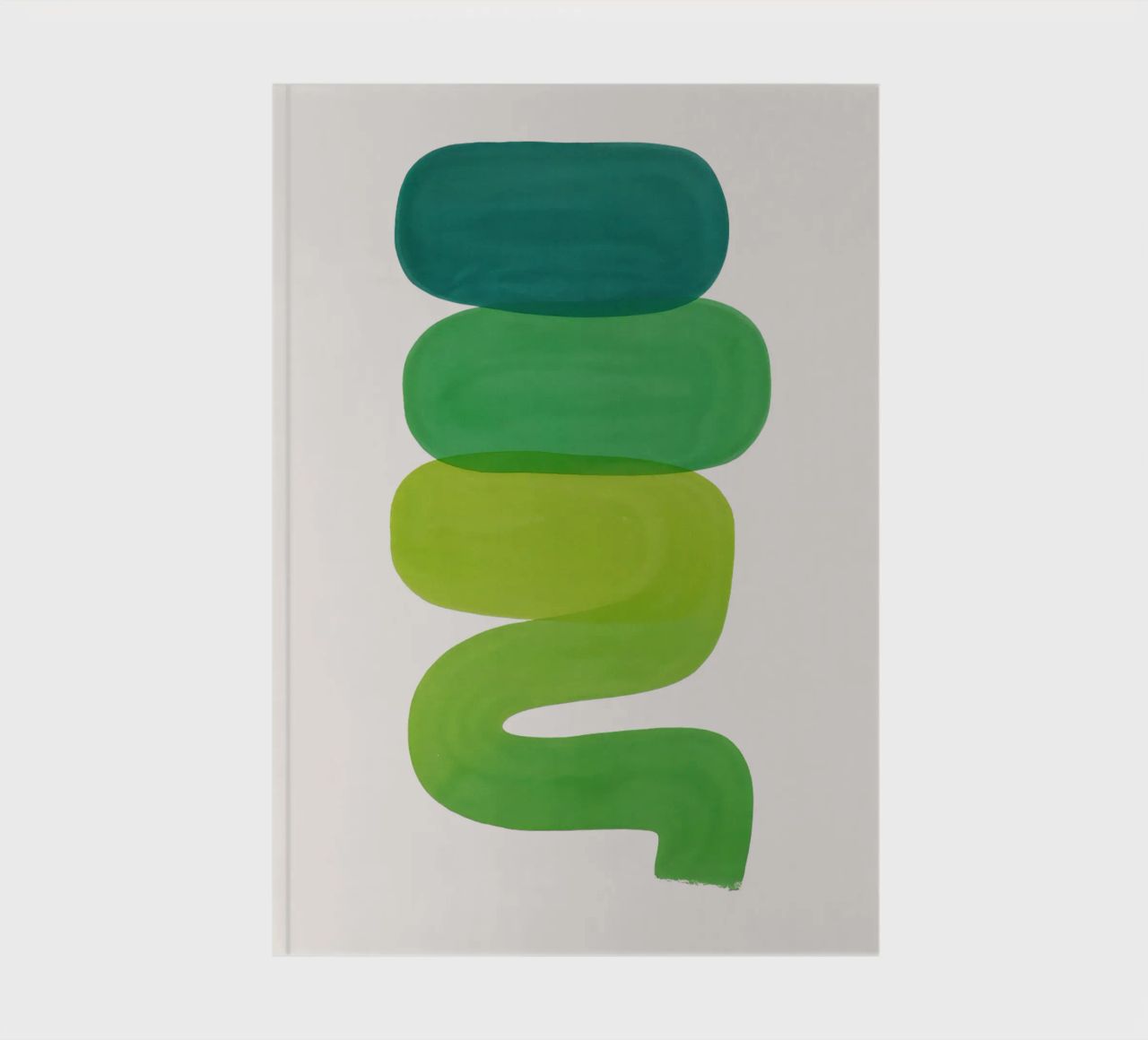 Organic Layers - Flow Form Series notebook by SMPLE