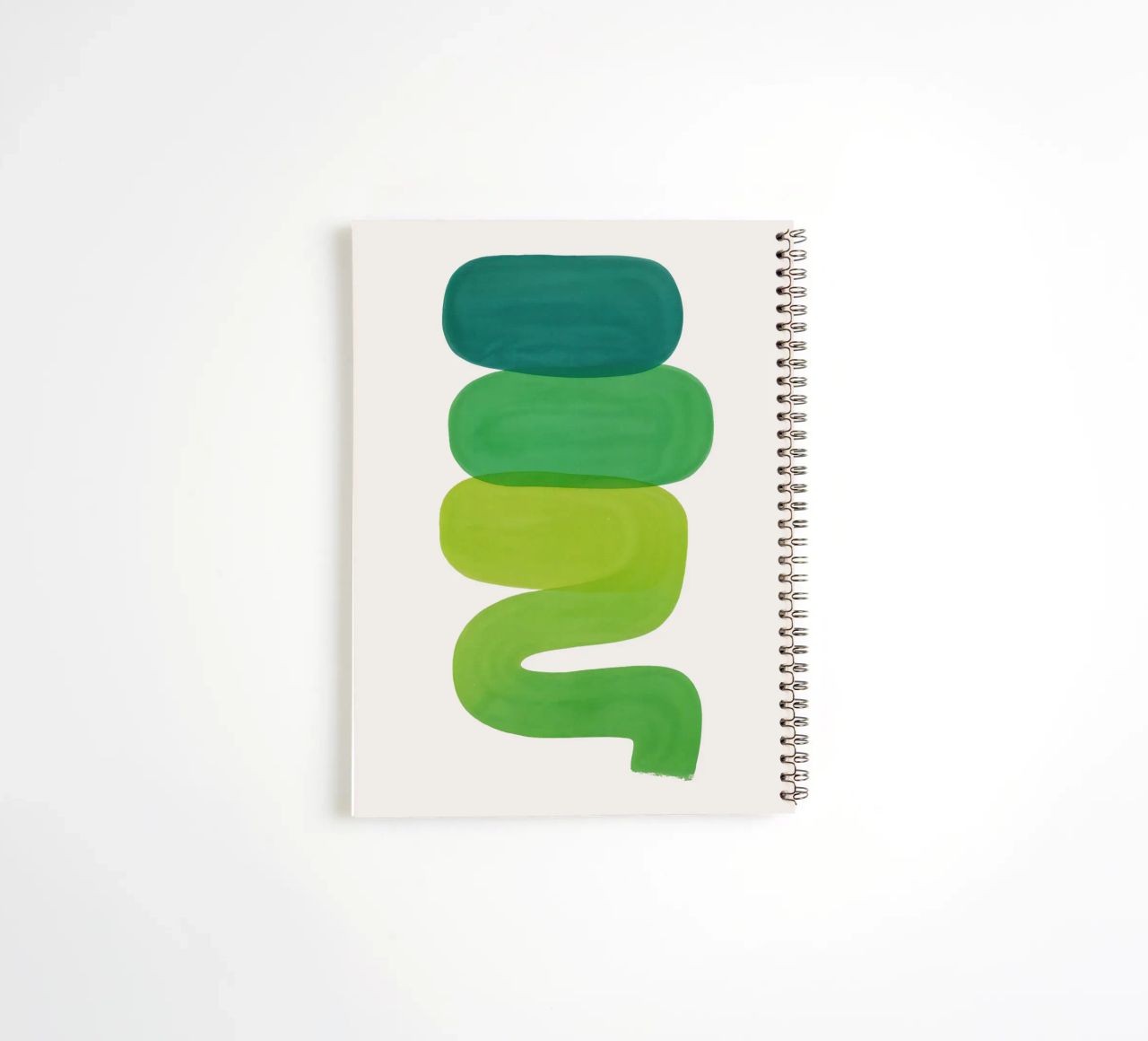 Organic Layers - Flow Form Series spiral notebook by SMPLE