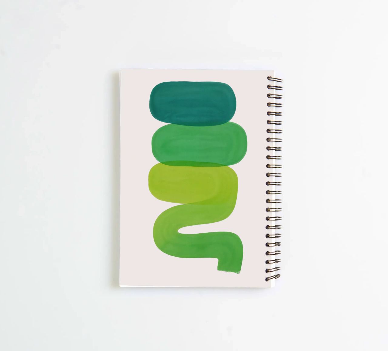Organic Layers - Flow Form Series spiral notebook by SMPLE
