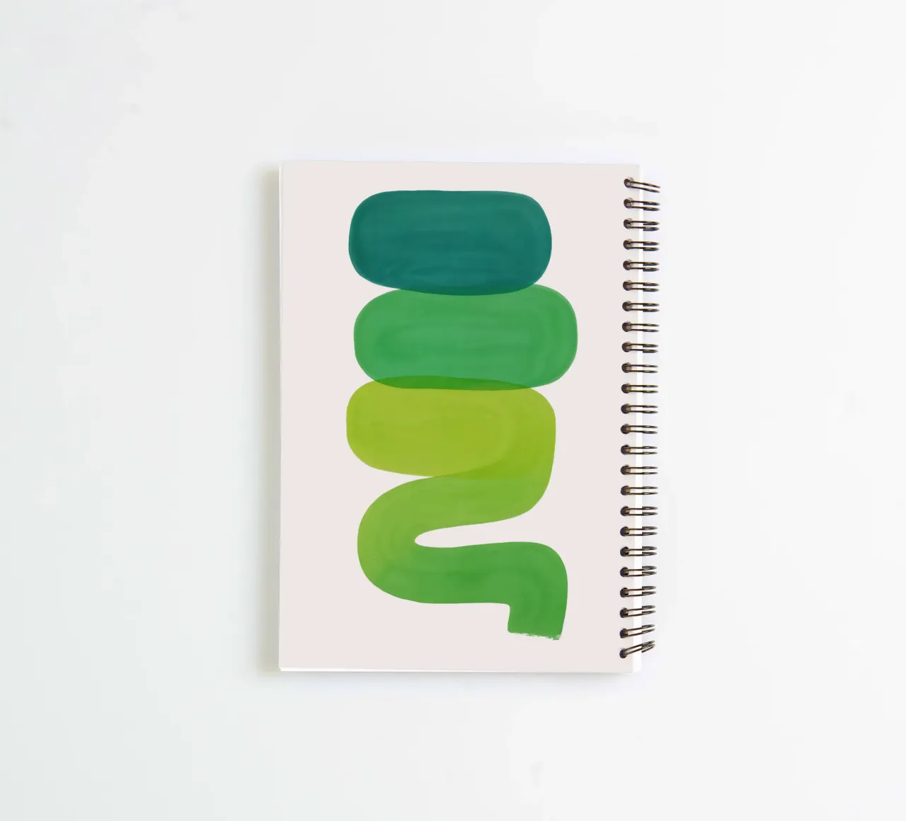 Organic Layers - Flow Form Series spiral notebook by SMPLE