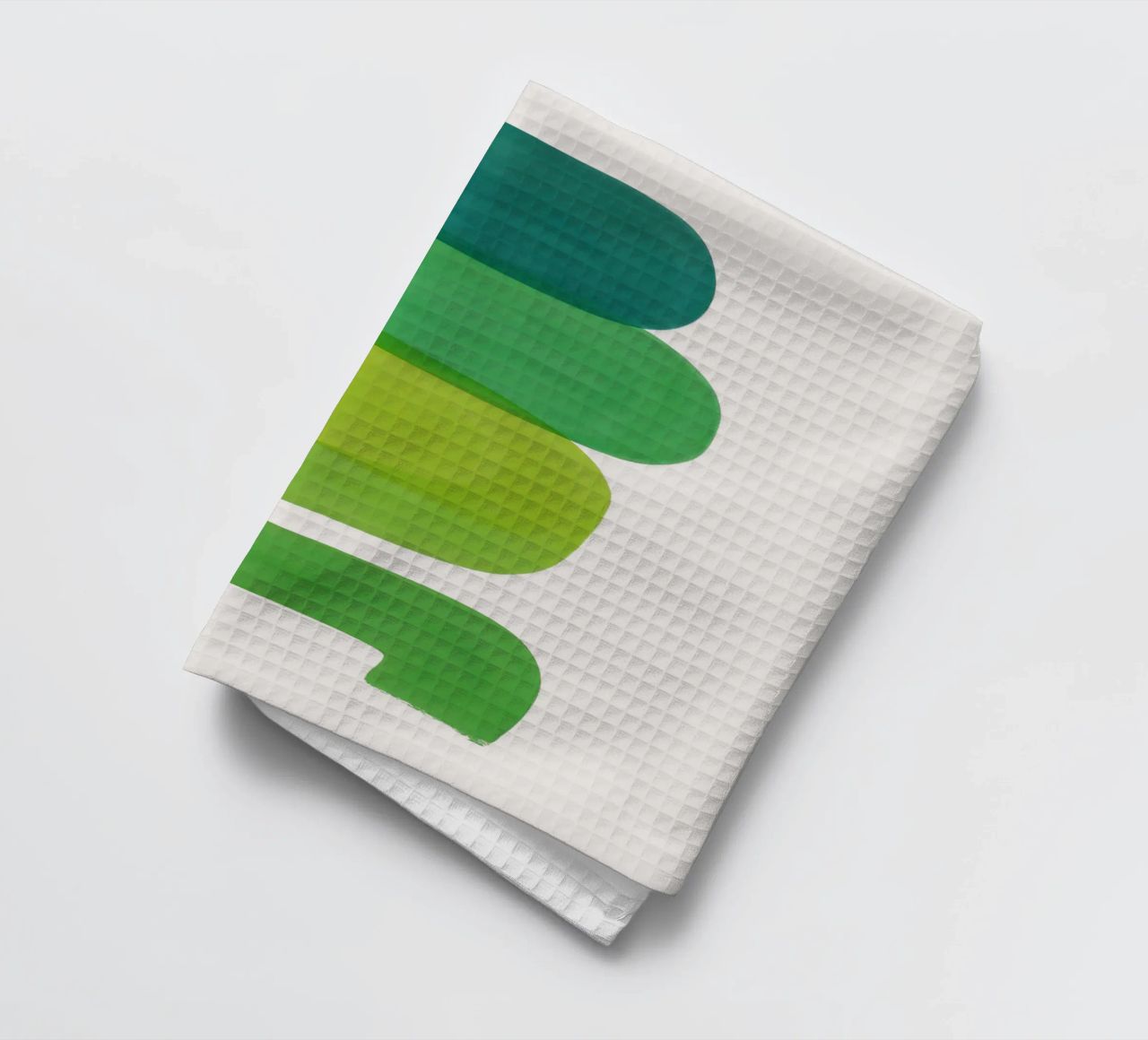 Organic Layers - Flow Form Series tea towel by SMPLE