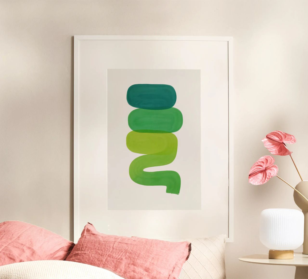 Organic Layers - Flow Form Series poster by SMPLE