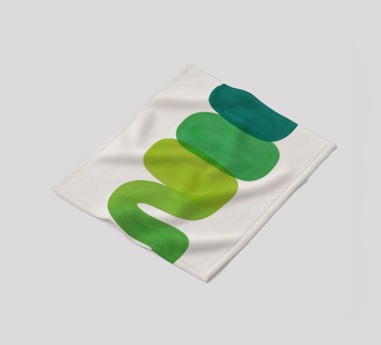 Organic Layers - Flow Form Series fleece blanket by SMPLE