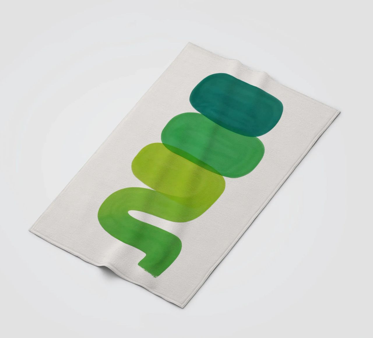 Organic Layers - Flow Form Series fleece blanket by SMPLE