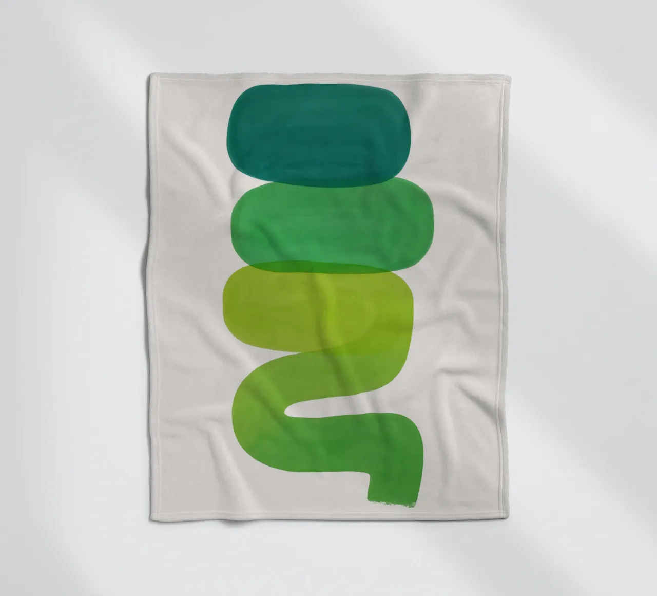 Organic Layers - Flow Form Series manta de franela de SMPLE